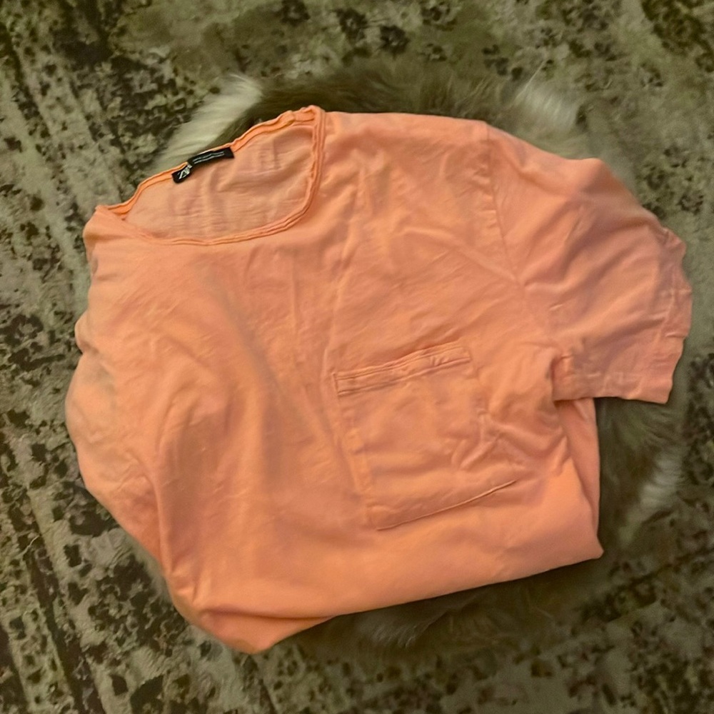 Light salmon Zara shirt